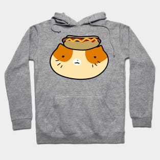 Hotdog Tabby Face Hoodie